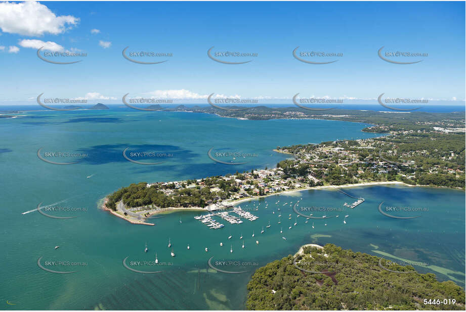 Aerial Photo Soldiers Point NSW Aerial Photography