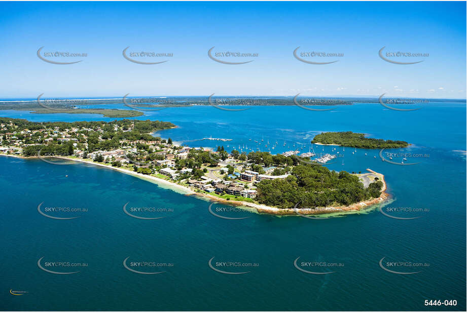 Aerial Photo Soldiers Point NSW Aerial Photography