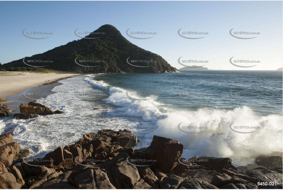 Zenith Beach, Shoal Bay NSW Aerial Photography