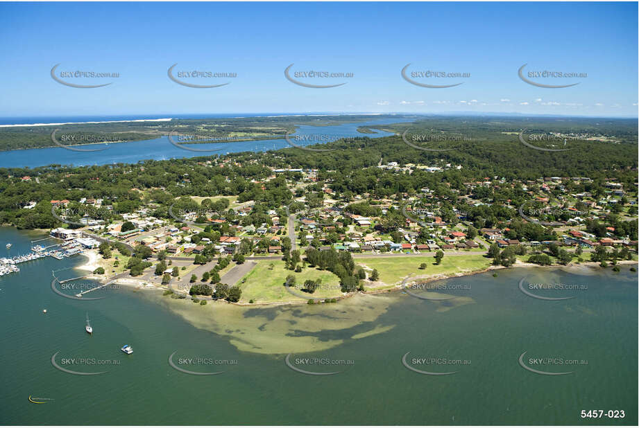 Aerial Photo Lemon Tree Passage NSW Aerial Photography