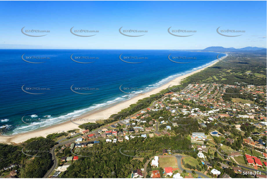 Aerial Photo Hibbard Area Port Macquarie NSW Aerial Photography