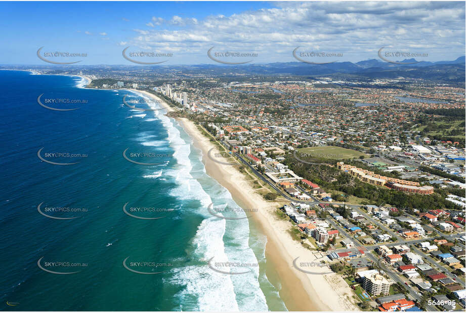 Aerial Photo Mermaid Beach QLD Aerial Photography