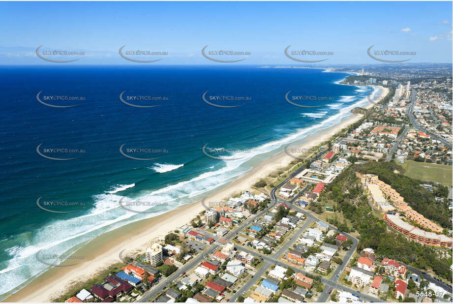 Aerial Photo Mermaid Beach QLD Aerial Photography