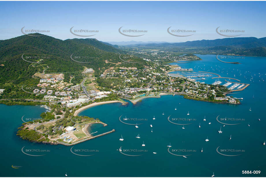 Aerial Photo Airlie Beach QLD Aerial Photography