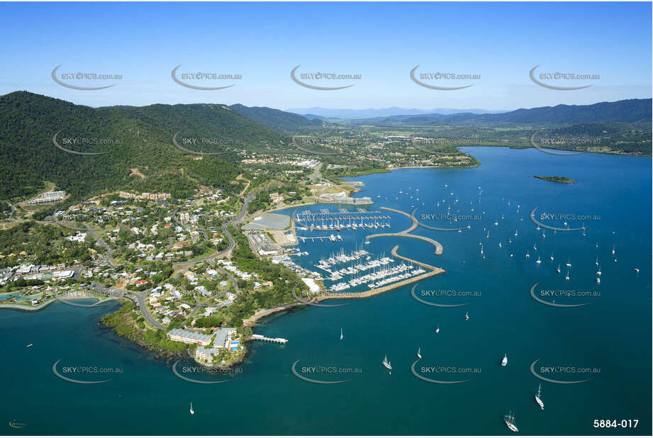 Aerial Photo Airlie Beach QLD Aerial Photography