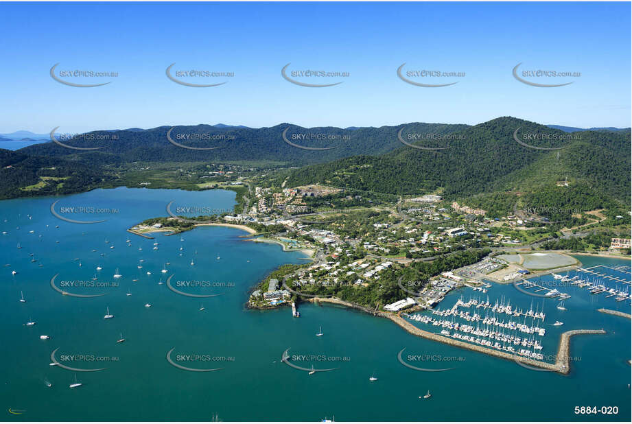 Aerial Photo Airlie Beach QLD Aerial Photography