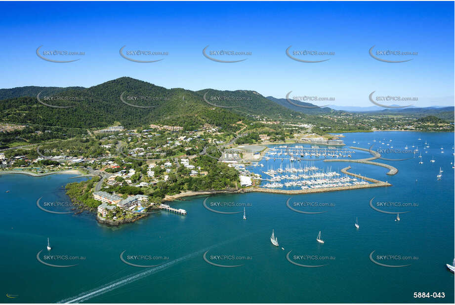 Aerial Photo Airlie Beach QLD Aerial Photography