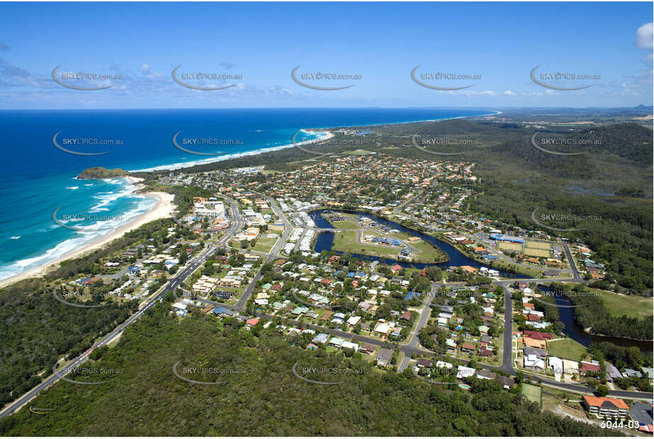 Aerial Photo Cabarita Beach / Bogangar NSW Aerial Photography