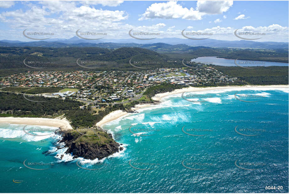 Aerial Photo Cabarita Beach / Bogangar NSW Aerial Photography