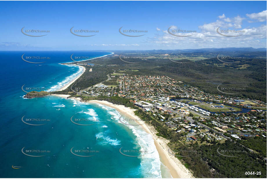 Aerial Photo Cabarita Beach / Bogangar NSW Aerial Photography