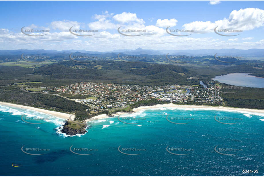 Aerial Photo Cabarita Beach / Bogangar NSW Aerial Photography