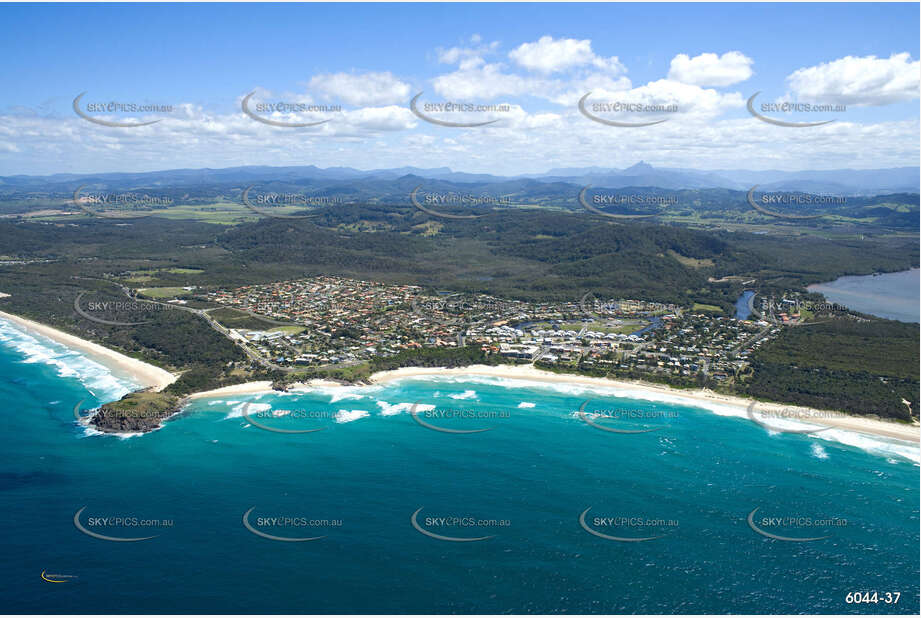 Aerial Photo Cabarita Beach / Bogangar NSW Aerial Photography