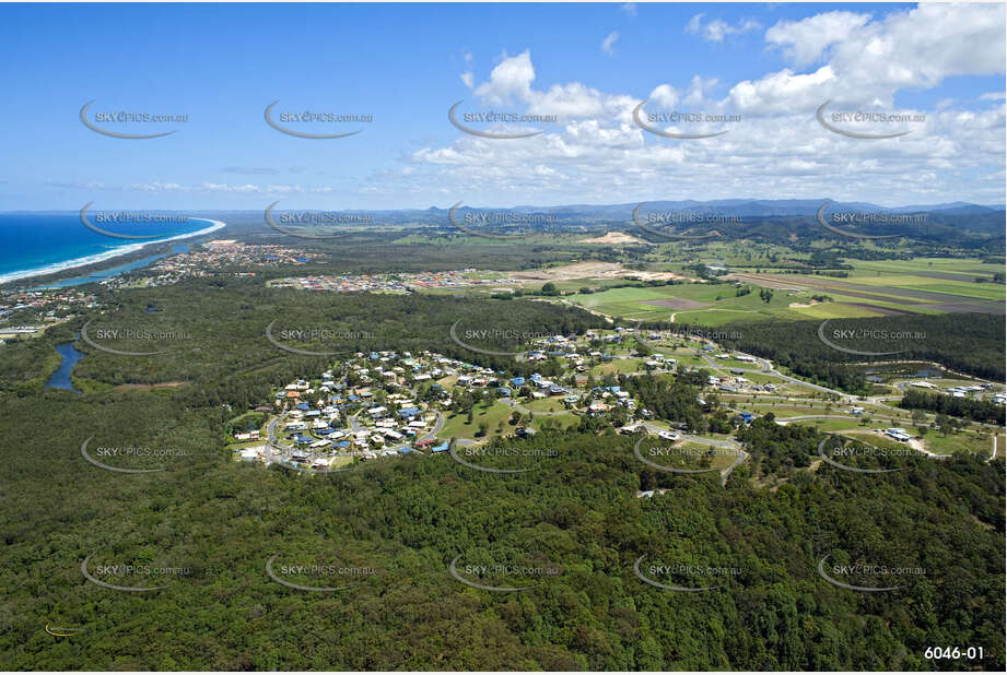 Aerial Photo Pottsville NSW Aerial Photography