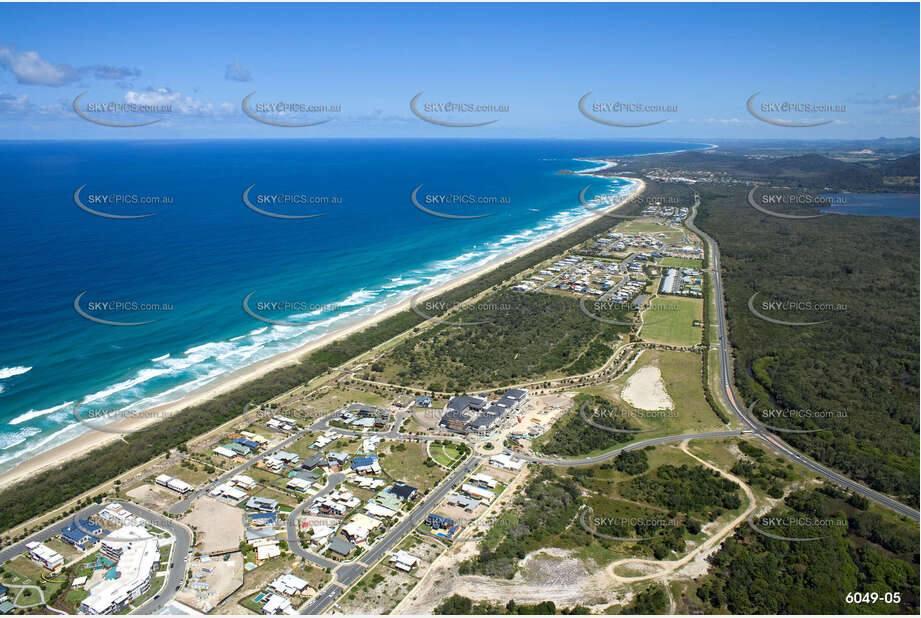 Aerial Photo Casuarina Beach NSW Aerial Photography