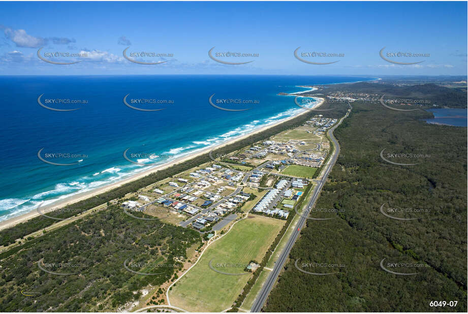 Aerial Photo Casuarina Beach NSW Aerial Photography