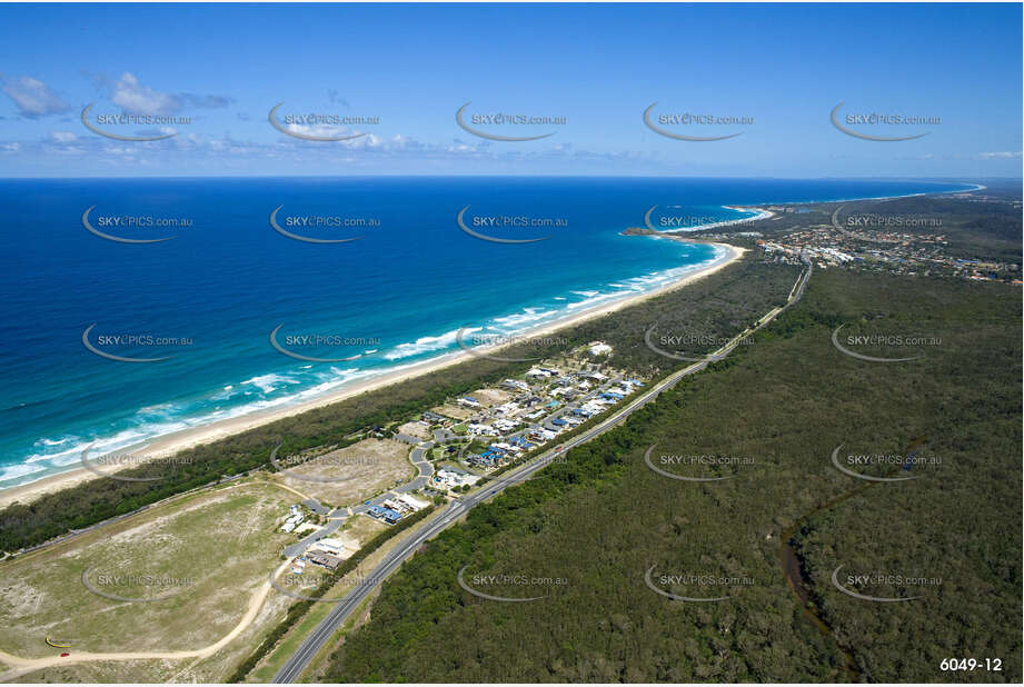 Aerial Photo Casuarina Beach NSW Aerial Photography