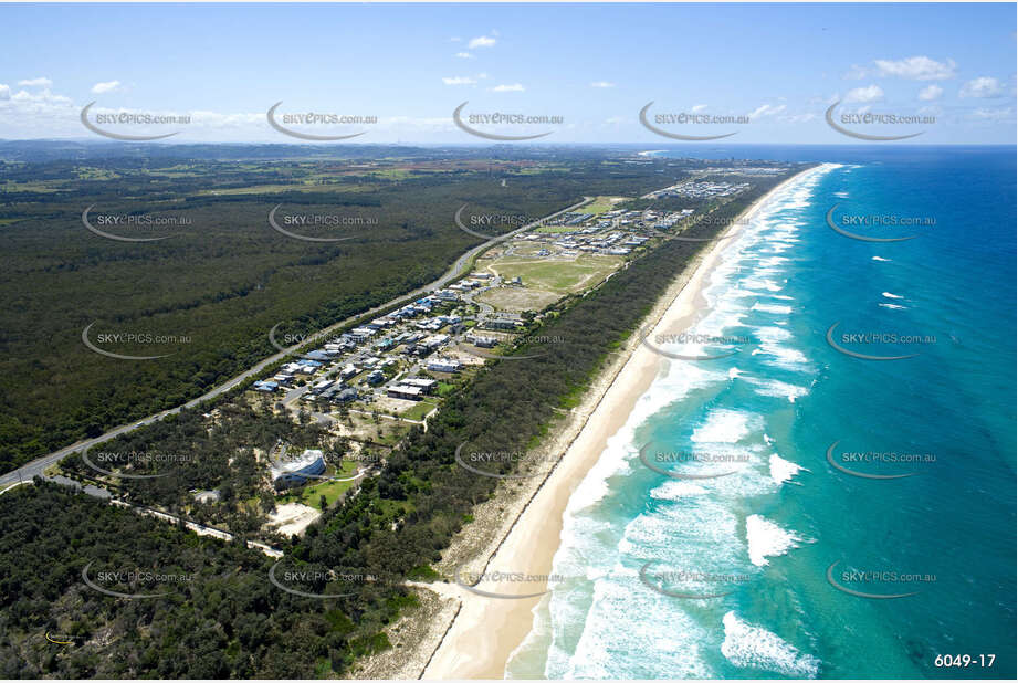 Aerial Photo Casuarina Beach NSW Aerial Photography