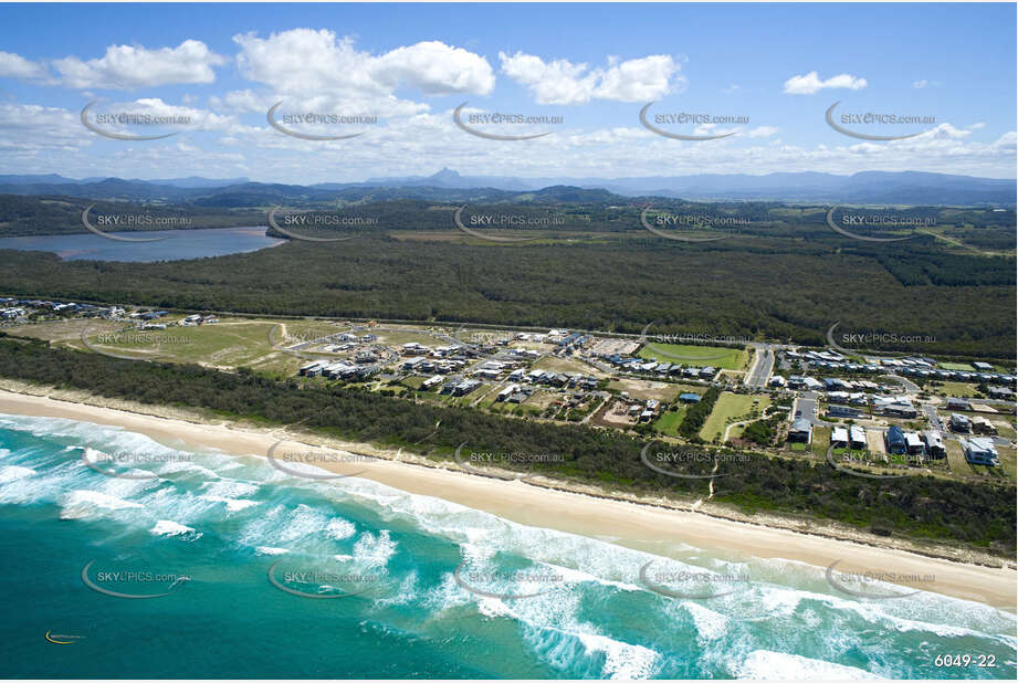 Aerial Photo Casuarina Beach NSW Aerial Photography