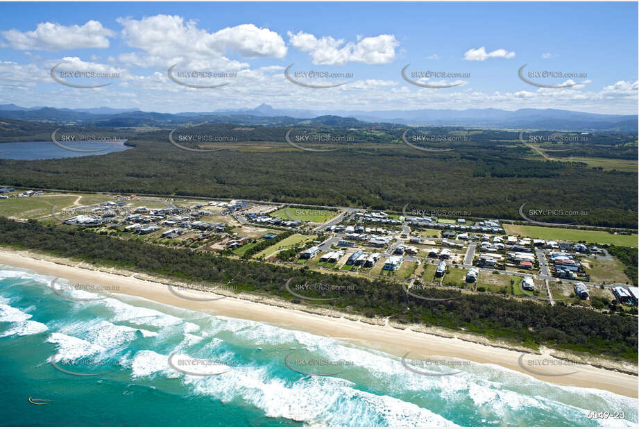 Aerial Photo Casuarina Beach NSW Aerial Photography