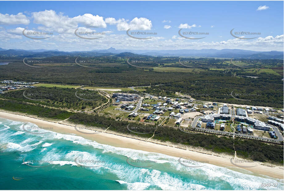 Aerial Photo Casuarina Beach NSW Aerial Photography