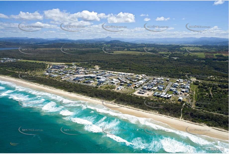 Aerial Photo Casuarina Beach NSW Aerial Photography