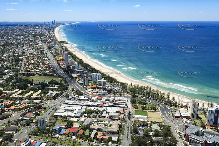 Aerial Photo Burleigh Heads QLD Aerial Photography