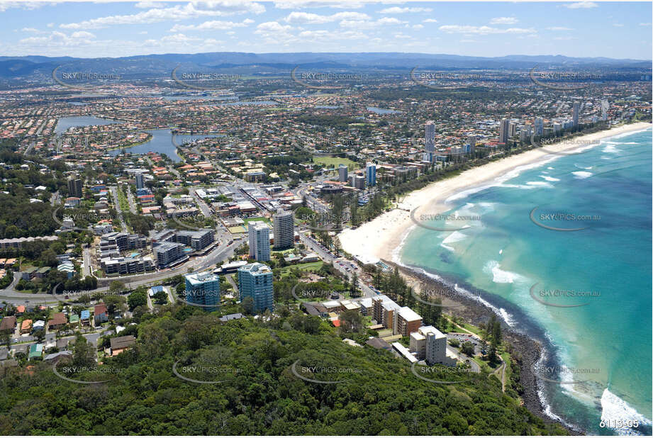 Aerial Photo Burleigh Heads QLD Aerial Photography