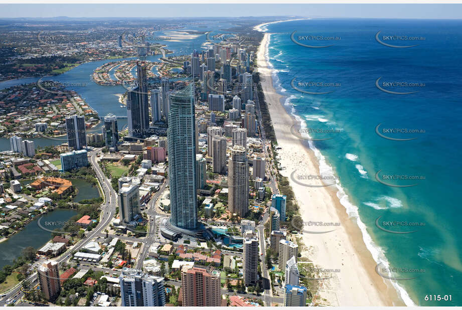 Aerial Photo Surfers Paradise QLD Aerial Photography