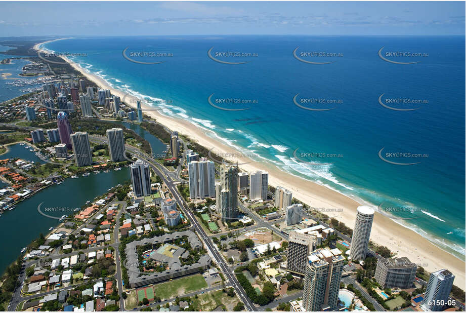 Aerial Photo Surfers Paradise QLD Aerial Photography