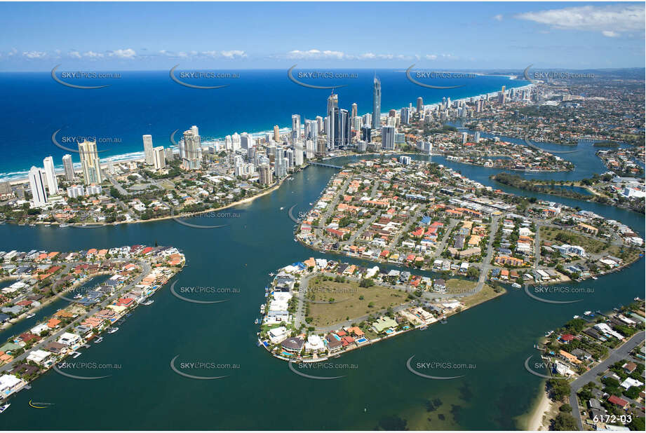 Aerial Photo Chevron & Cronin Island QLD Aerial Photography