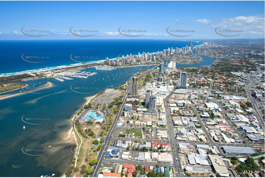 Aerial Photo Southport QLD Aerial Photography