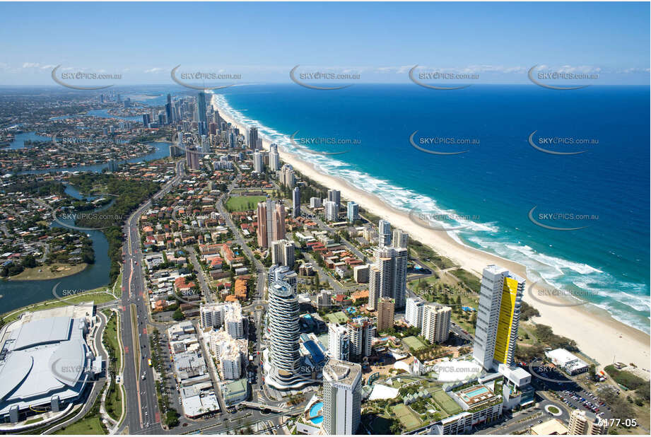 Aerial Photo Broadbeach QLD Aerial Photography