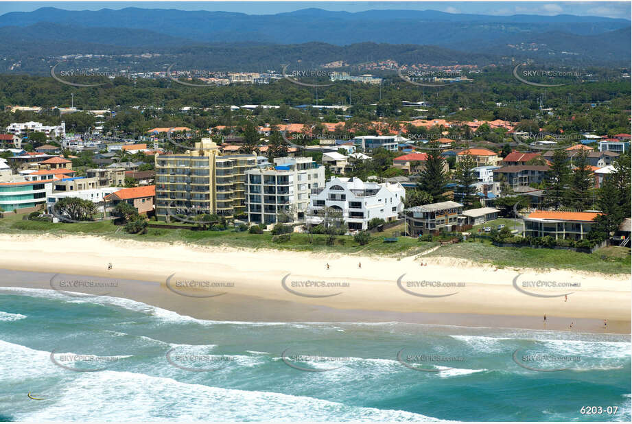 Aerial Photo Mermaid Beach QLD Aerial Photography