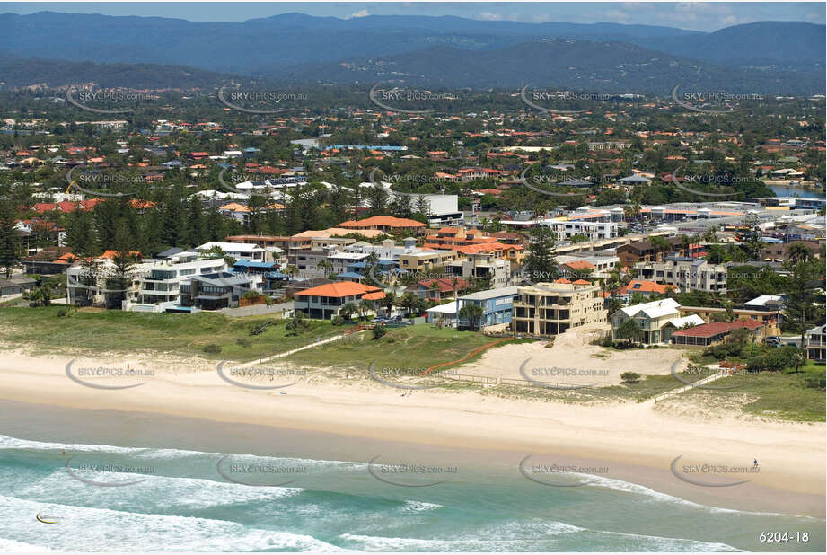 Aerial Photo Mermaid Beach QLD Aerial Photography