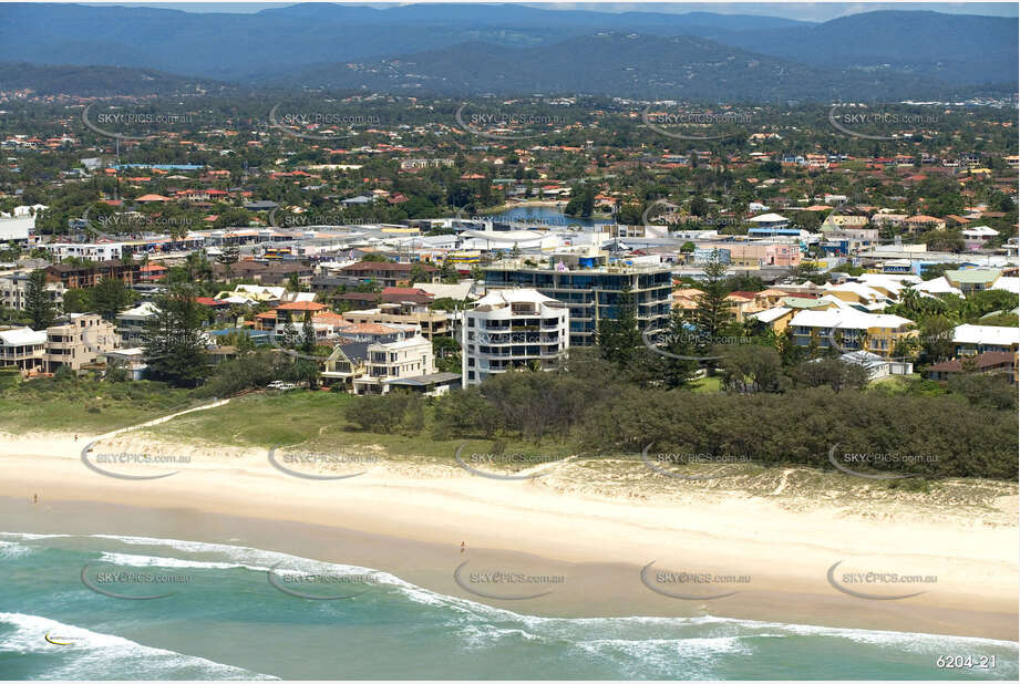 Aerial Photo Mermaid Beach QLD Aerial Photography