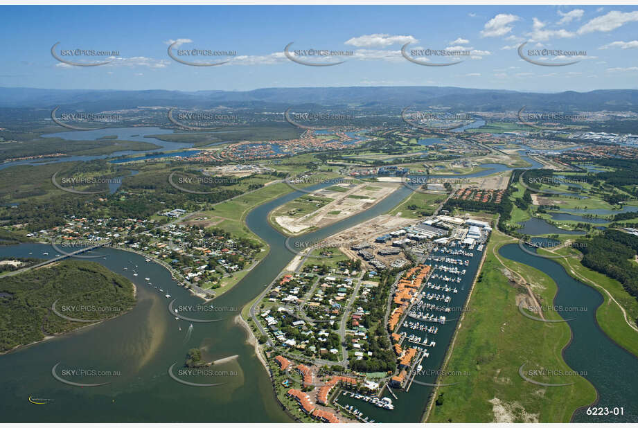 Aerial Photo Hope Island QLD Aerial Photography