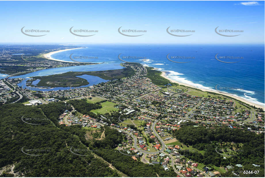 Aerial Photo Caves Beach NSW Aerial Photography