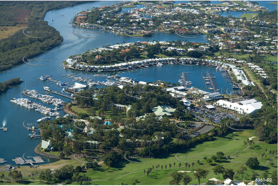 Aerial Photo Sanctuary Cove QLD Aerial Photography