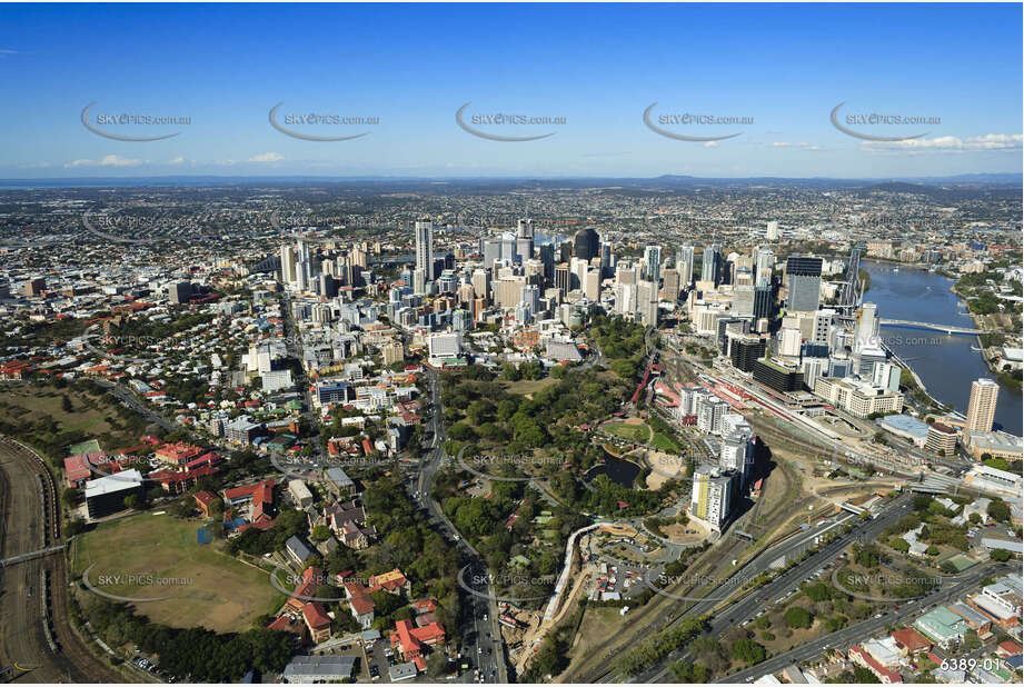 Aerial Photo Brisbane CBD QLD Aerial Photography