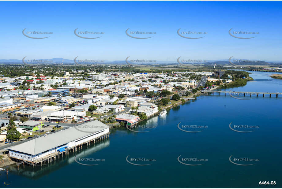 Aerial Photo Mackay CBD QLD Aerial Photography