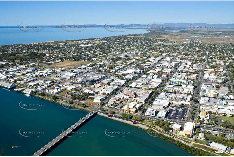 Aerial Photo Mackay CBD QLD Aerial Photography