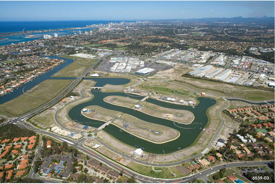 Aerial Photo Biggera Waters QLD Aerial Photography