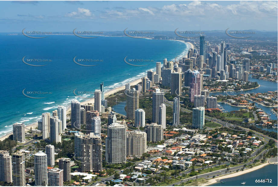 Aerial Photo Surfers Paradise QLD Aerial Photography