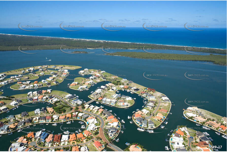 Aerial Photo Sovereign Island QLD Aerial Photography