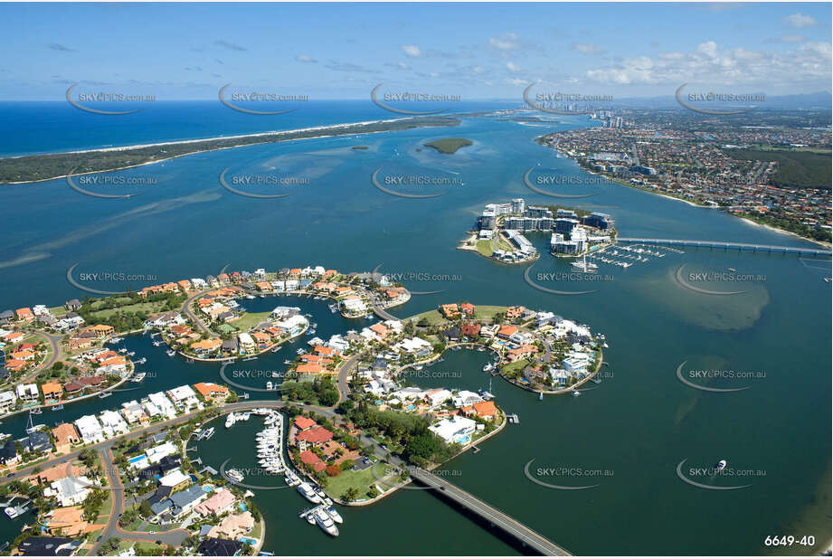 Aerial Photo Sovereign Island QLD Aerial Photography