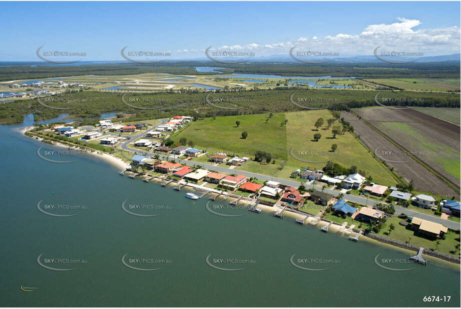 Aerial Photo Jacobs Well QLD Aerial Photography