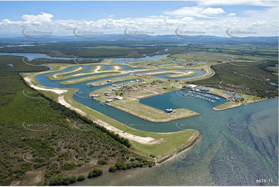 Aerial Photo Jacobs Well QLD Aerial Photography