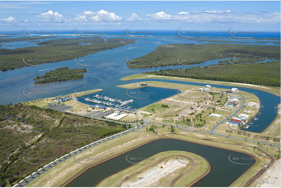 Aerial Photo Jacobs Well QLD Aerial Photography