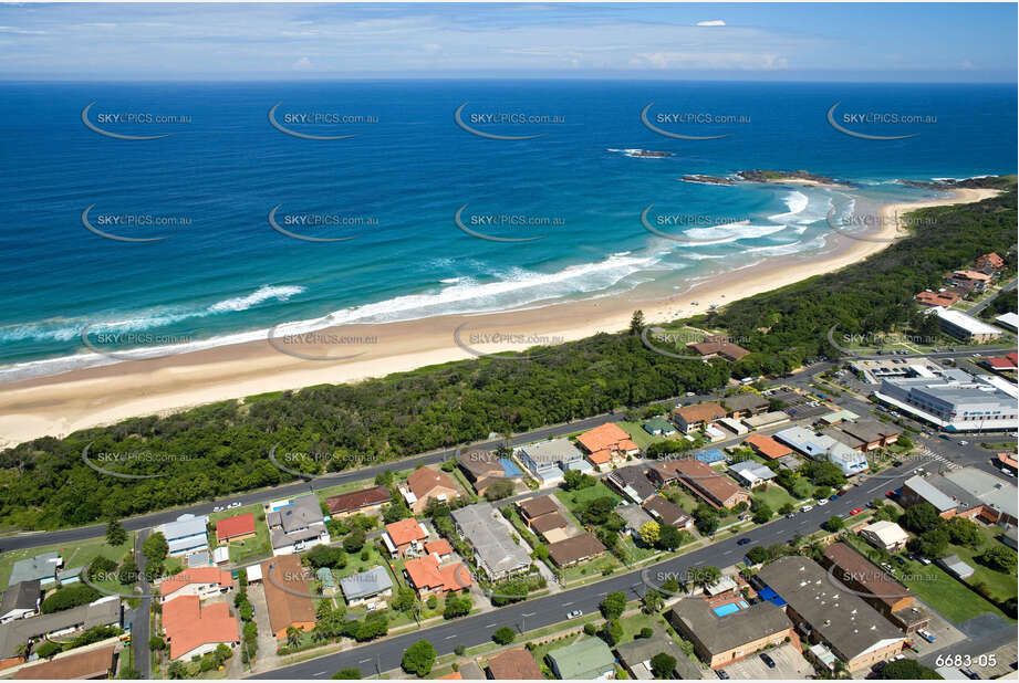 Aerial Photo Sawtell NSW Aerial Photography