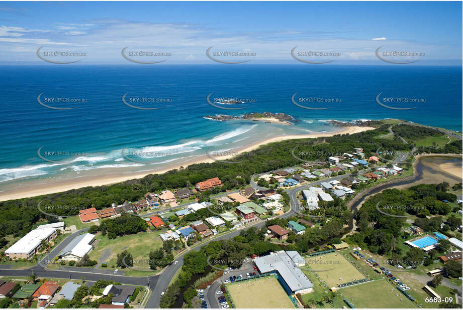 Aerial Photo Sawtell NSW Aerial Photography